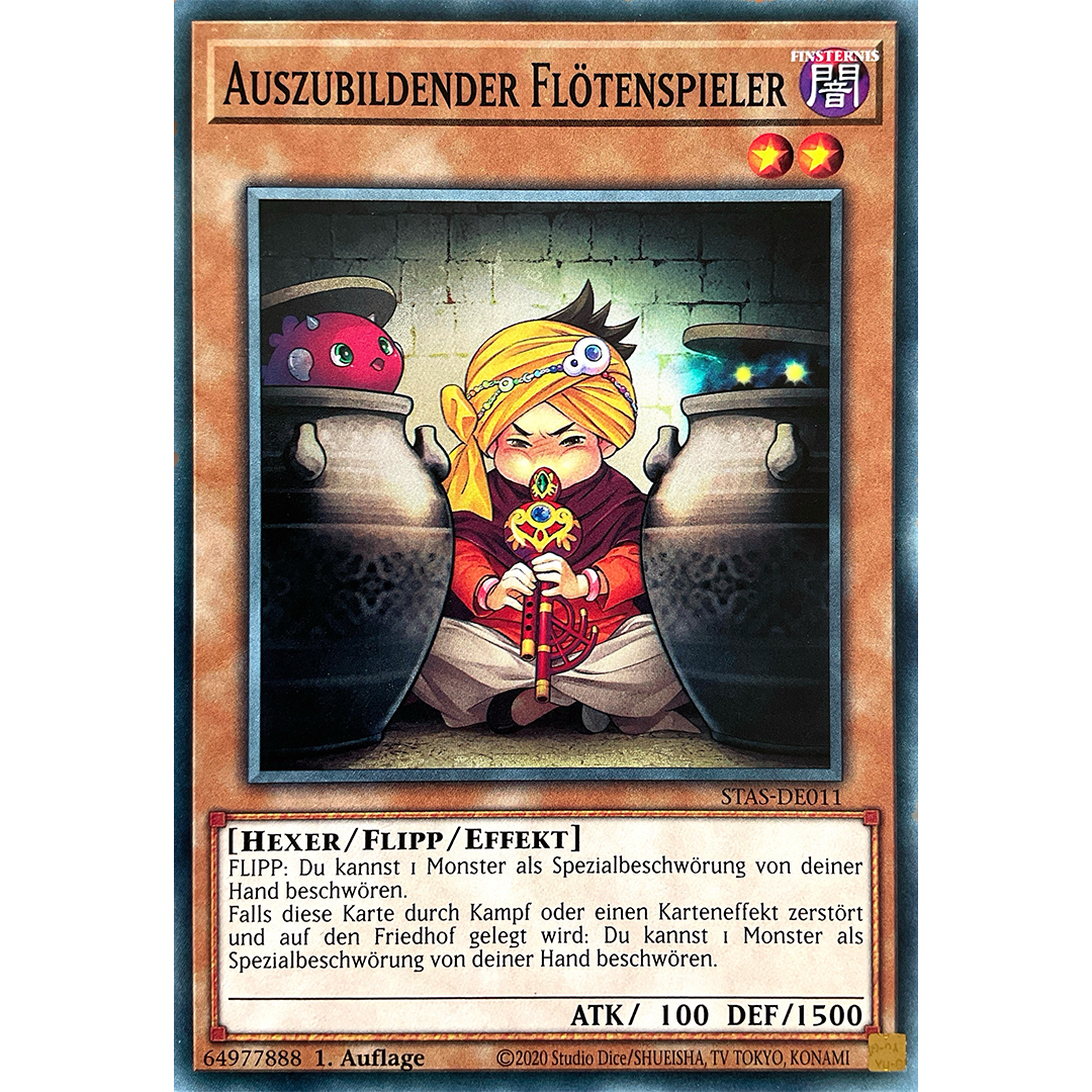 Auszubildender Flötenspieler - Common