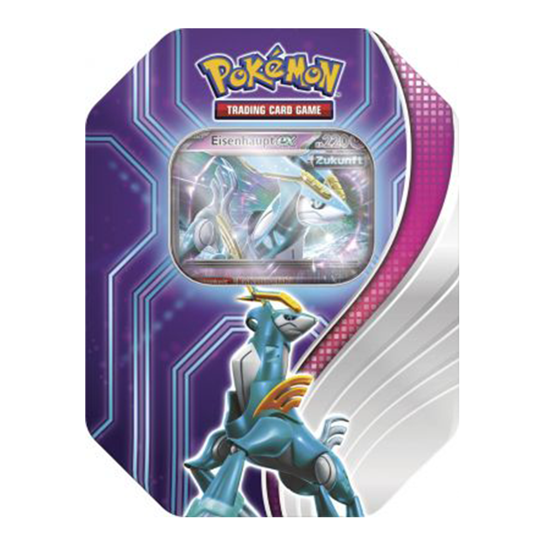 Pokemon Paradox Schicksale Tin Box - Iron Crown-ex (englisch)