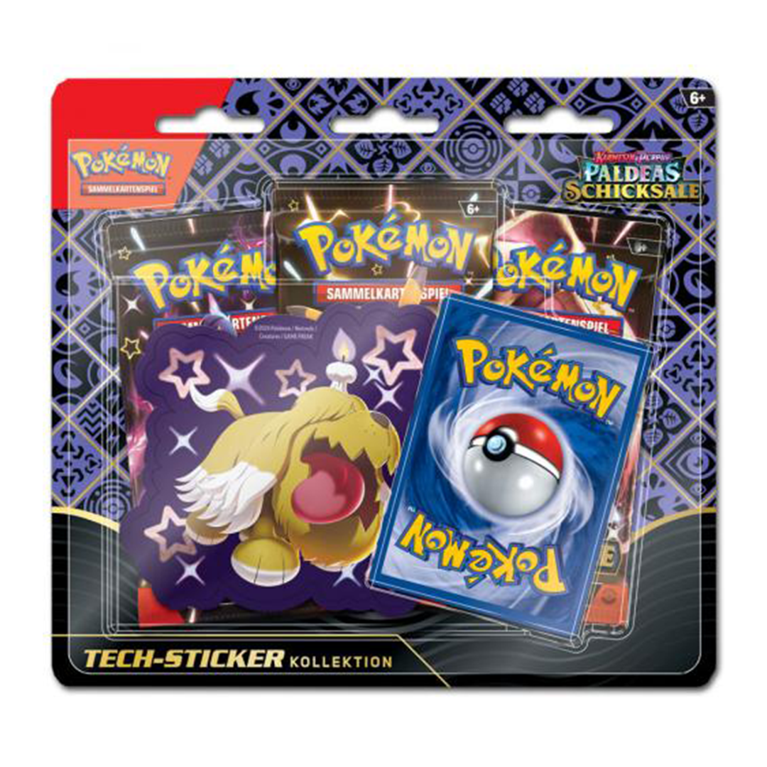 Pokemon Karmesin & Purpur - Paldeas Schicksale Tech Sticker Kollektion Gruff (DE)