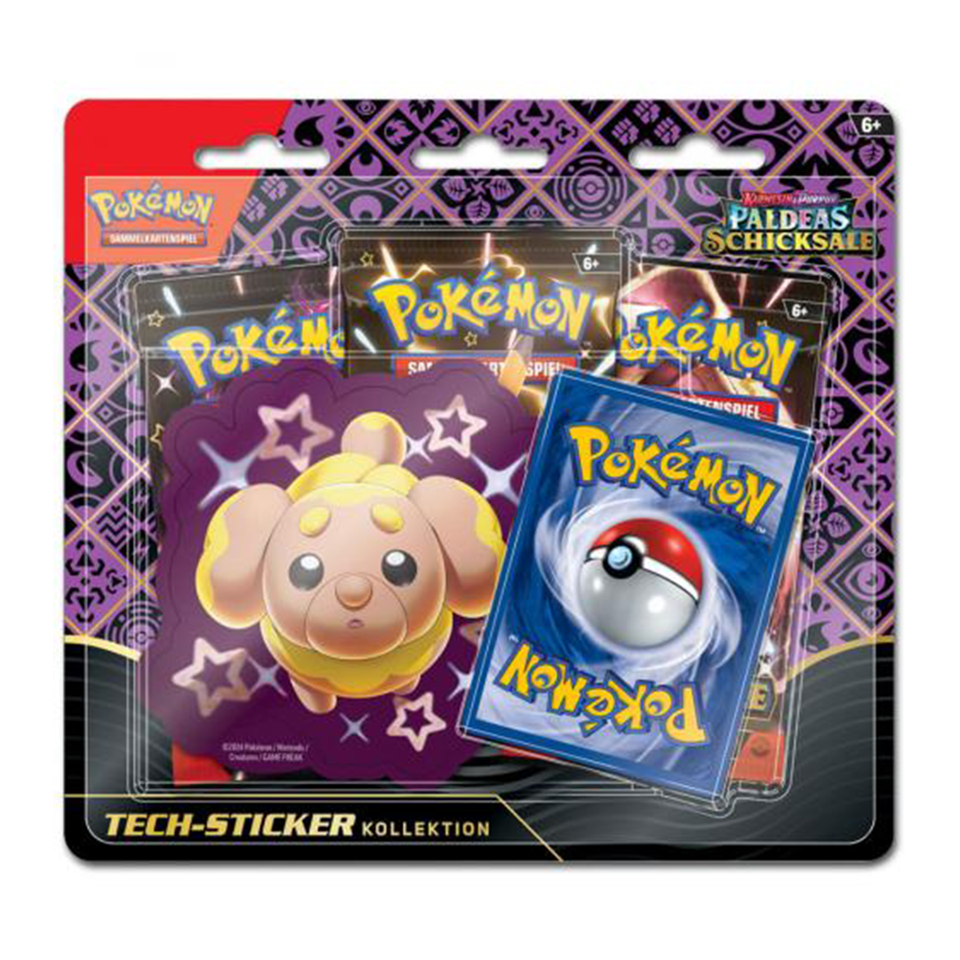 Pokemon Karmesin & Purpur - Paldeas Schicksale Tech Sticker Kollektion Hefel (DE)
