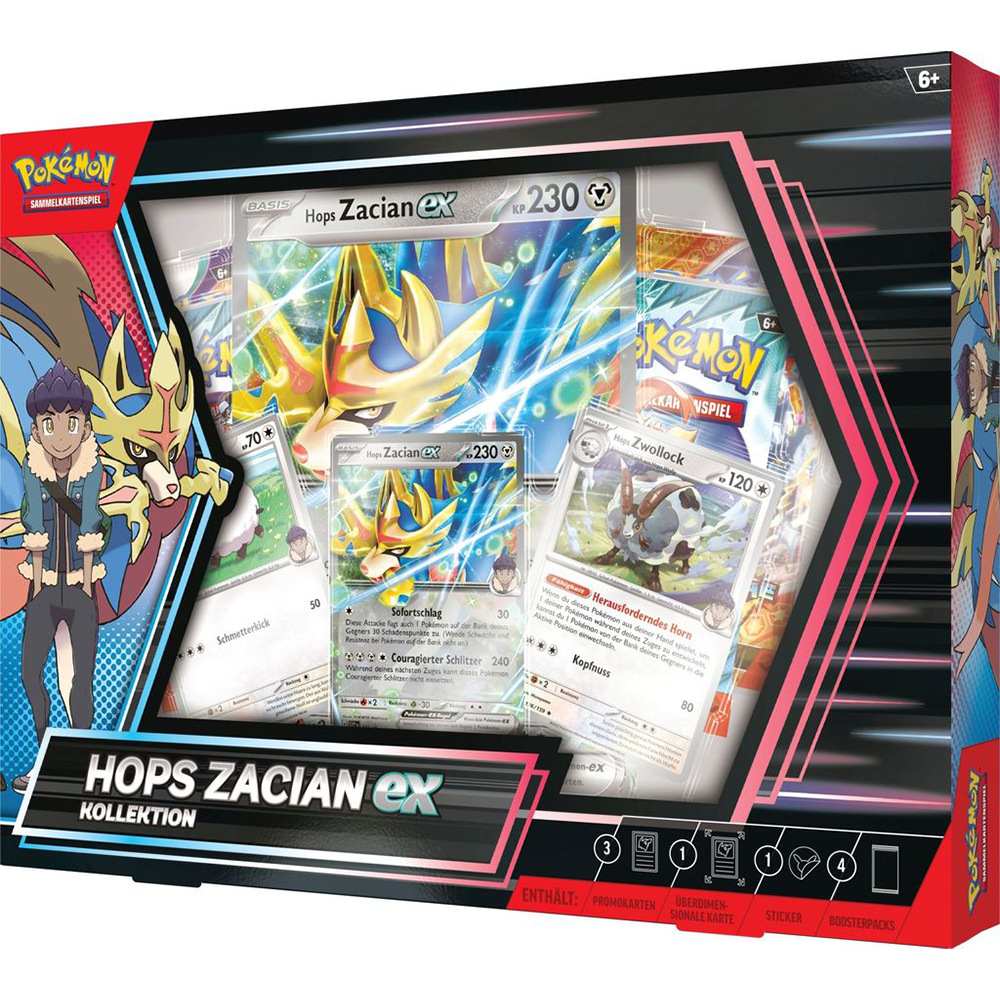 Pokémon Hops Zacian-ex Kollektion (deutsch)