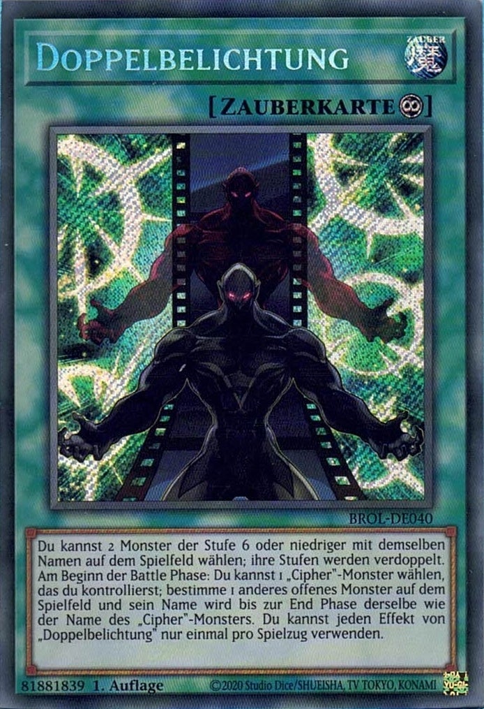 Doppelbelichtung - Secret Rare - Divine Cards