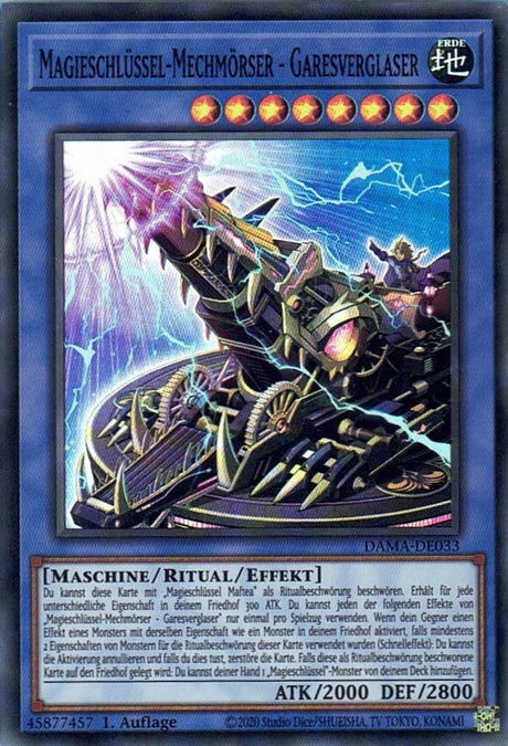 Magieschlüssel-Mechmörser-Garesverglaser - Super Rare - Divine Cards