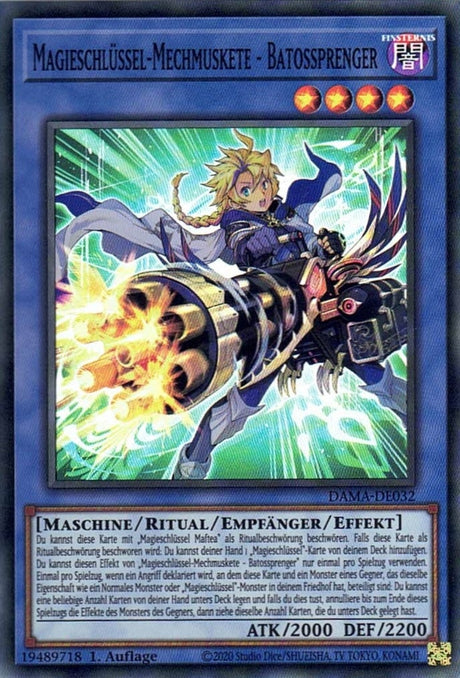 Magieschlüssel-Mechmuskete-Batossprenger - Super Rare - Divine Cards