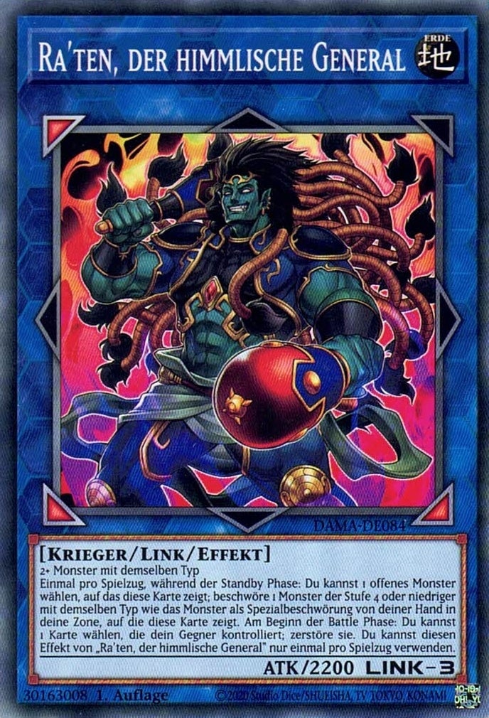 Ra`ten, der himmlische General - Common - Divine Cards