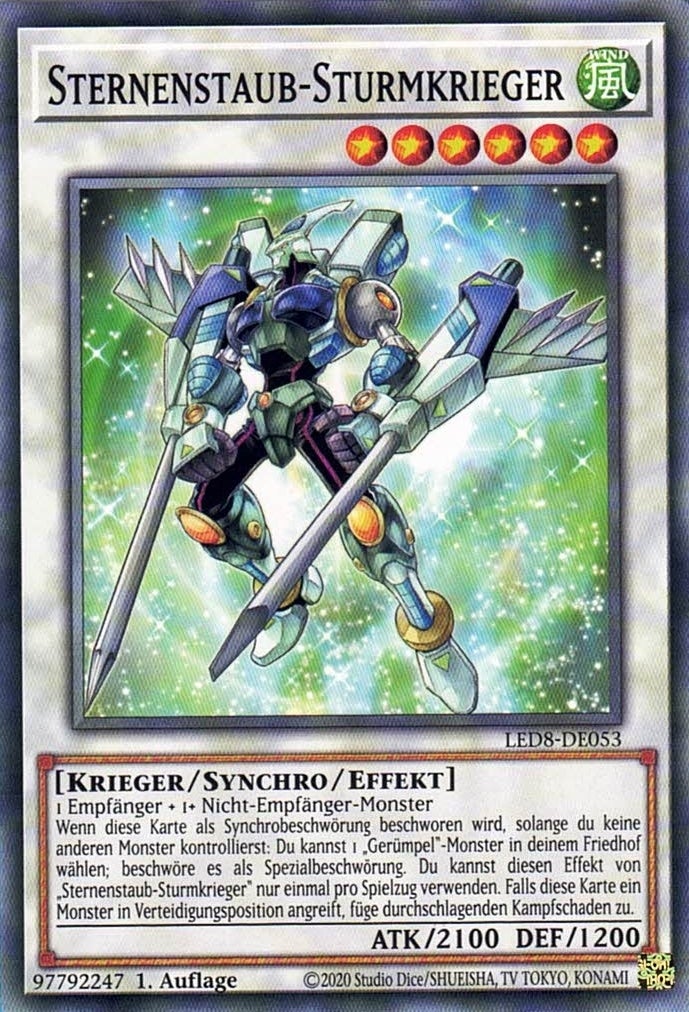 Sternenstaub-Sturmkrieger - Common - Divine Cards