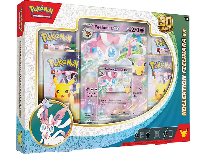 Pokémon - 30 Jahre Kollektion: Feelinara-ex  (DE)