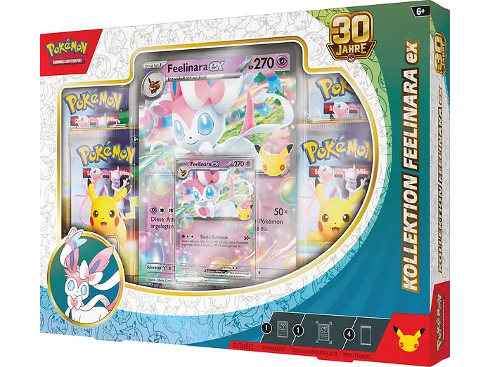 Pokémon - 30 Jahre Kollektion: Feelinara-ex  (DE)