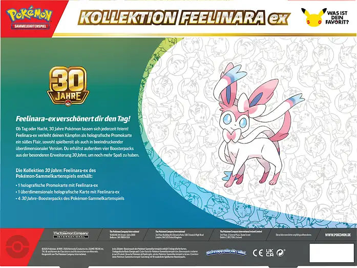 Pokémon - 30 Jahre Kollektion: Feelinara-ex  (DE)