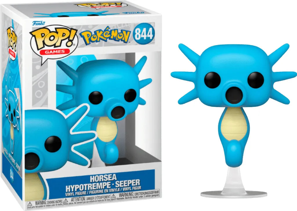 Funko Pop! Pokémon Seeper Horsea #844 Vinylfigur