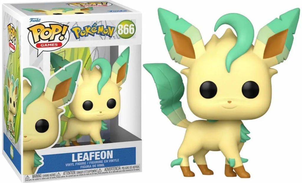 Funko Pop! Pokémon Folipurba Leafeon #866 Vinylfigur