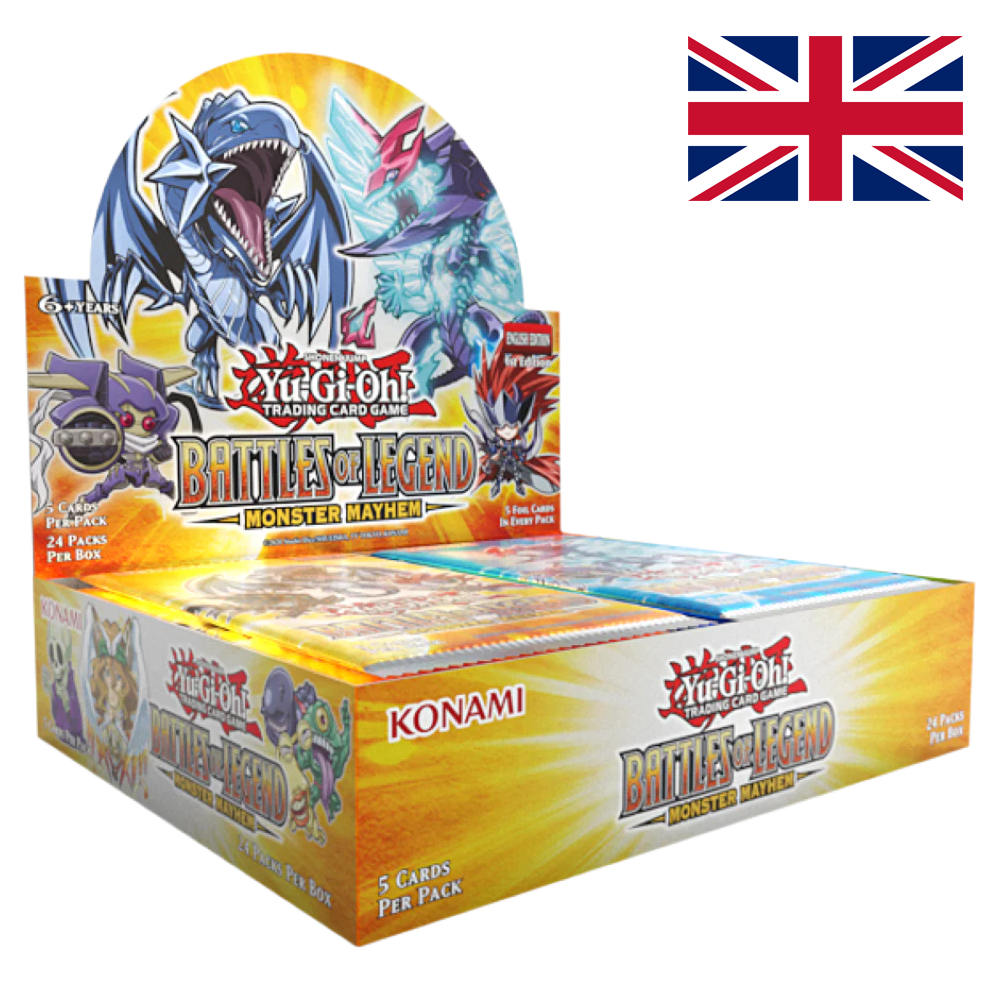 Yu-Gi-Oh! Battles of Legend: Monster Mayhem - Booster Display (englisch)