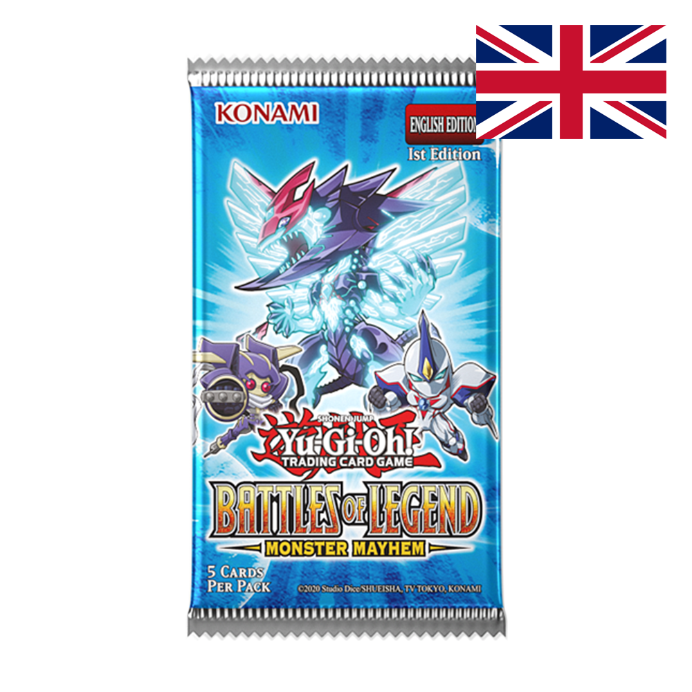 Yu-Gi-Oh! Battles of Legend: Monster Mayhem - Booster Pack (englisch)ß