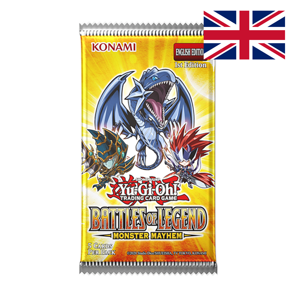 Yu-Gi-Oh! Battles of Legend: Monster Mayhem - Booster Pack (englisch)ß