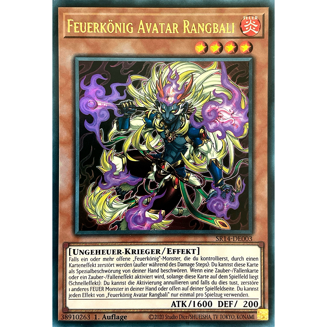 Feuerkönig Avatar Rangbali - Ultra Rare