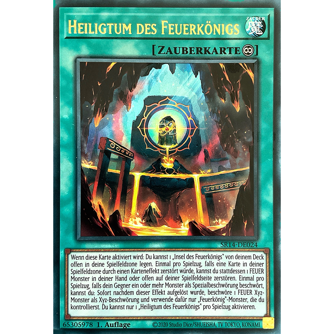 Heiligtum des Feuerkönigs - Ultra Rare