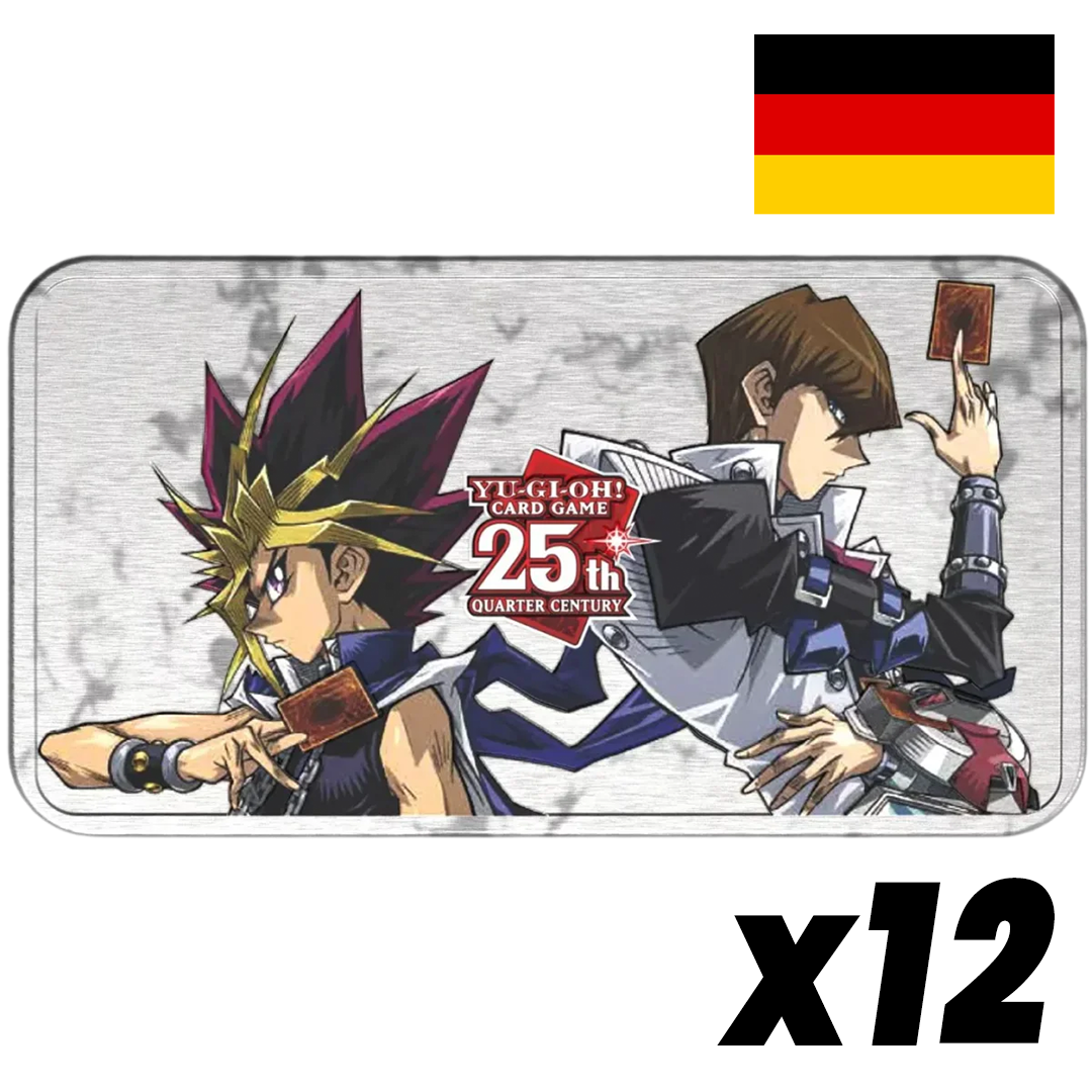 Yu-Gi-Oh! 25th Anniversary Tin: Dueling Mirrors - 12 Tin Boxen (deutsch)