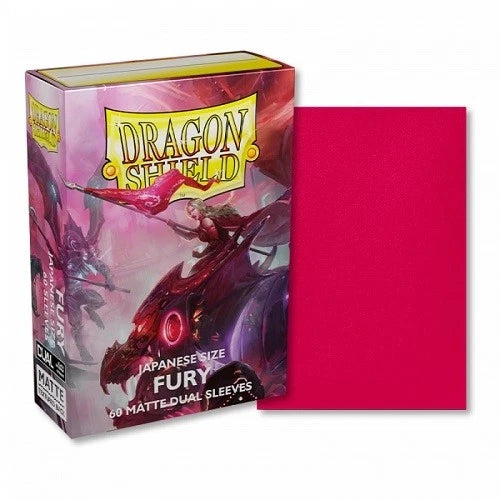 Dragon Shield Small Card Sleeves - Matte Fury (60 Sleeves)