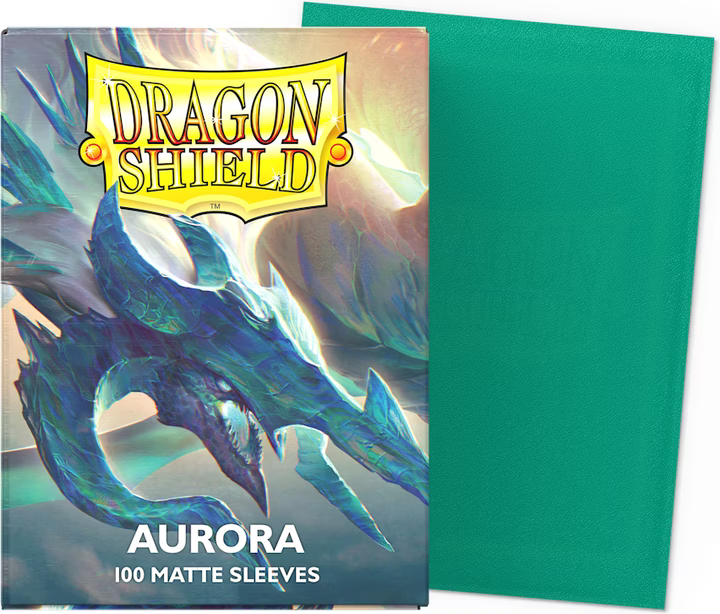 Dragon Shield Matte Sleeves – Aurora – Standard Size (100 Sleeves)