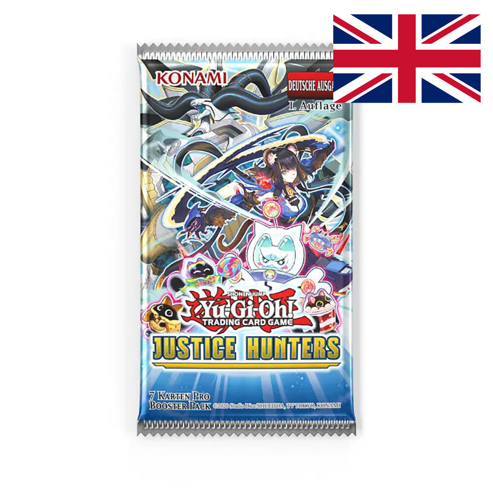 Yu-Gi-Oh! Justice Hunters Booster Pack (Englisch)