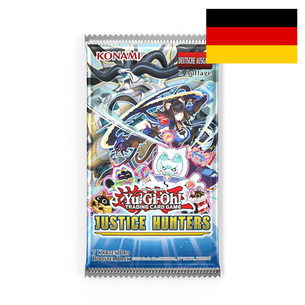 Yu-Gi-Oh! Justice Hunters Booster Pack (Deutsch)