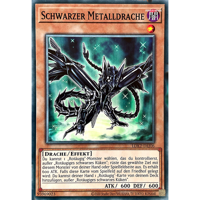 Schwarzer Metalldrache - Common