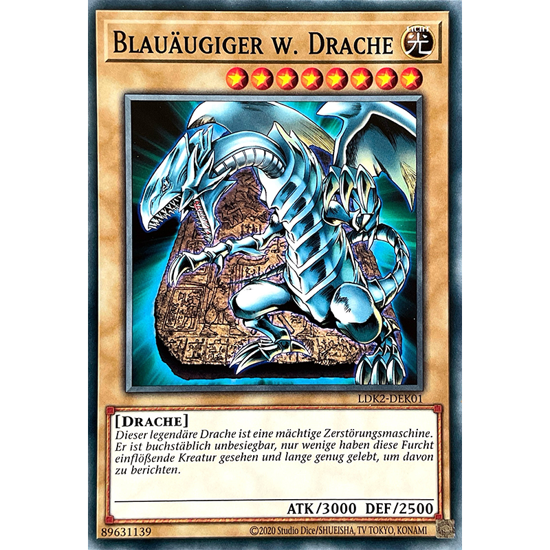 Blauäugiger w. Drache - Common