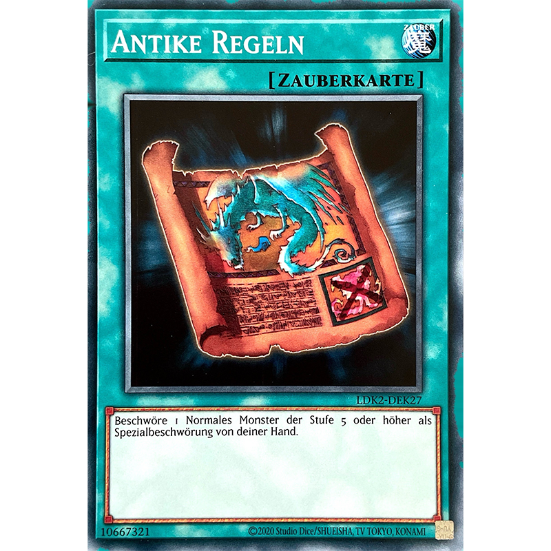 Antike Regeln - Common