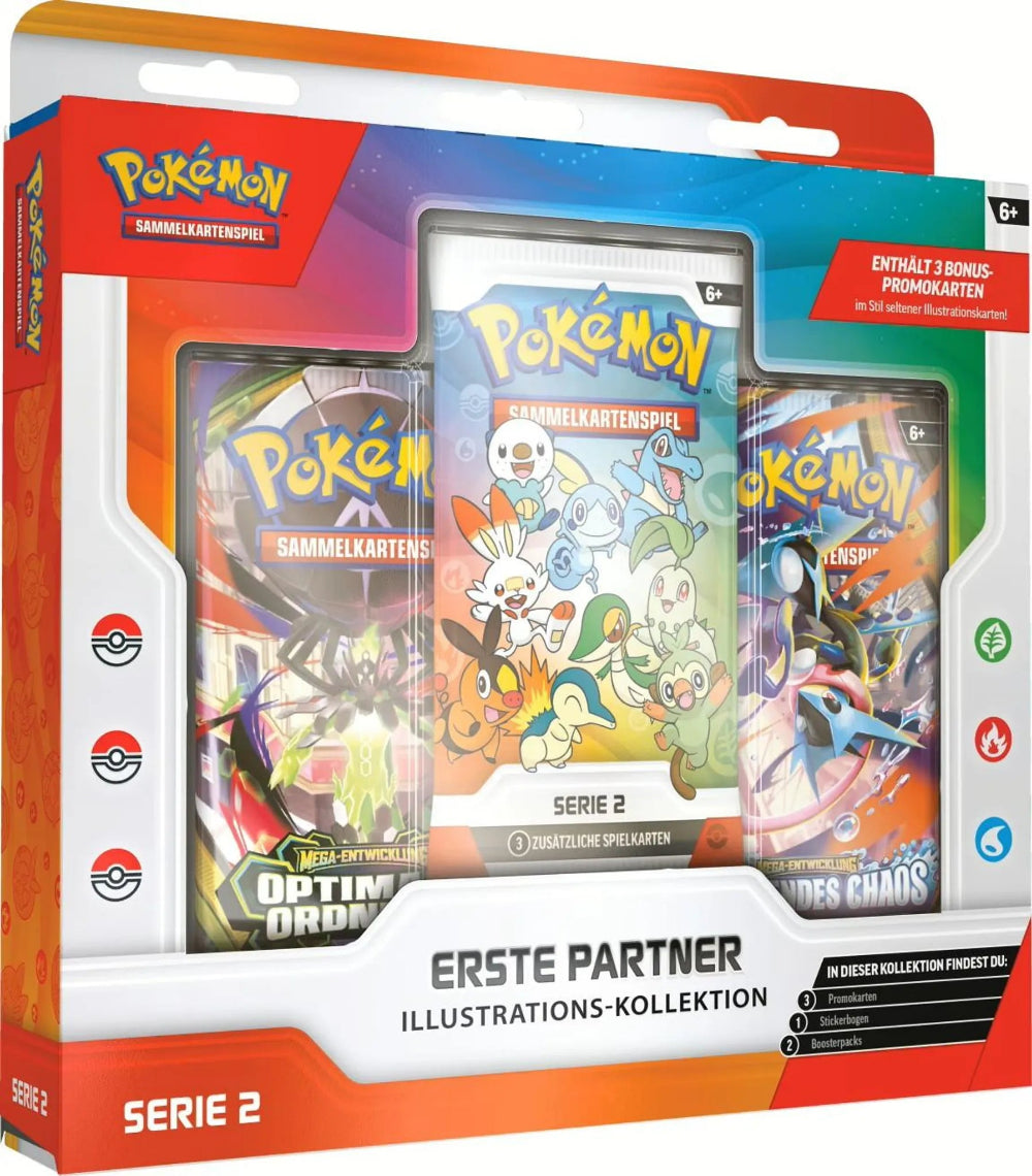Pokemon Erste Partner Kollektion Serie 2