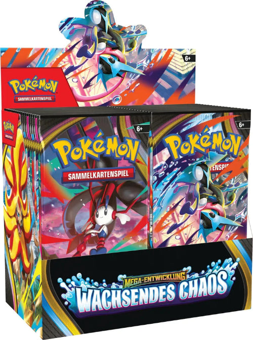 Pokemon Mega Entwicklung Wachsendes Chaos Display deutsch