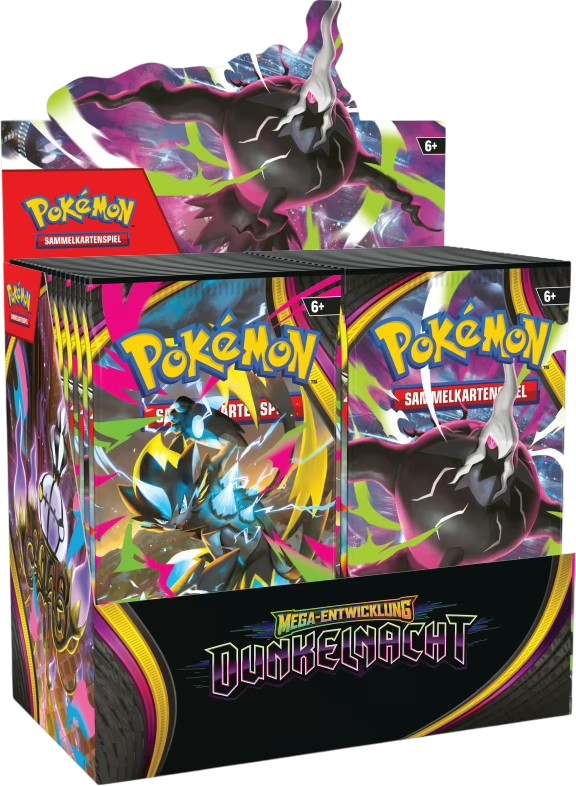 Pokemon - Mega Entwicklung - Dunkelnacht - Display (DE)