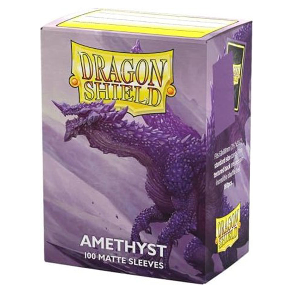 Dragon Shield Standard Size Card Sleeves - Matte Amethyst (100 Sleeves)