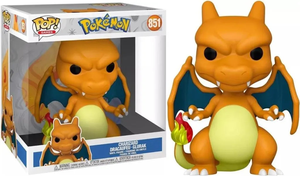 Funko Pop! Pokémon Glurak Charizard #843 Vinylfigur