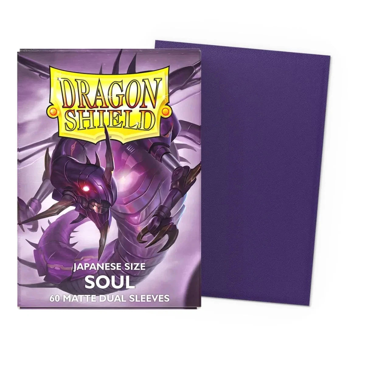 Dragon Shield Dual Matte Sleeves – Soul – Japanese Size (60 Sleeves)