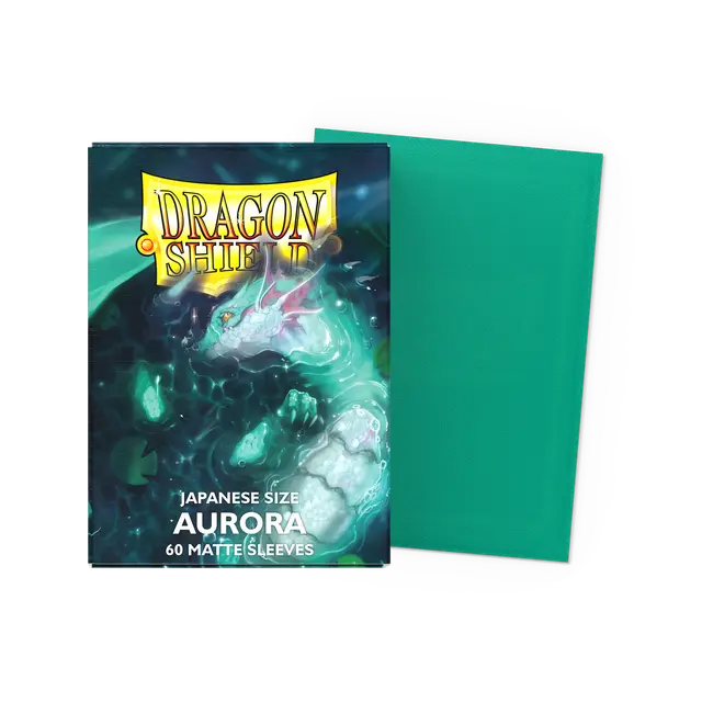 Dragon Shield Matte Sleeves – Aurora – Japanese Size (60 Sleeves)
