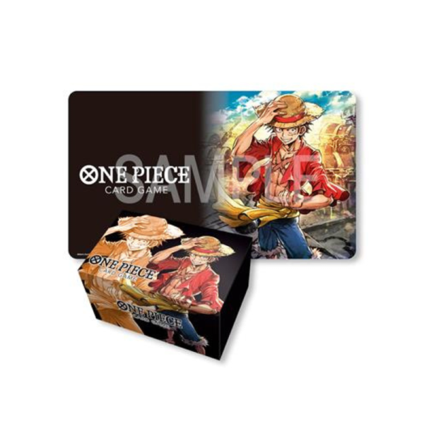 One Piece - Playmat and Storage Box Set - Ruffy