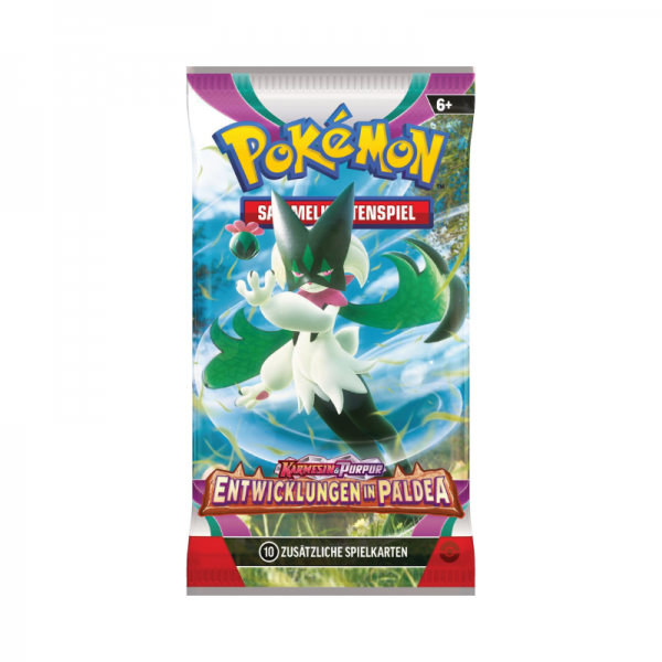 Pokemon Entwicklungen in Paldea - Booster Pack (deutsch)