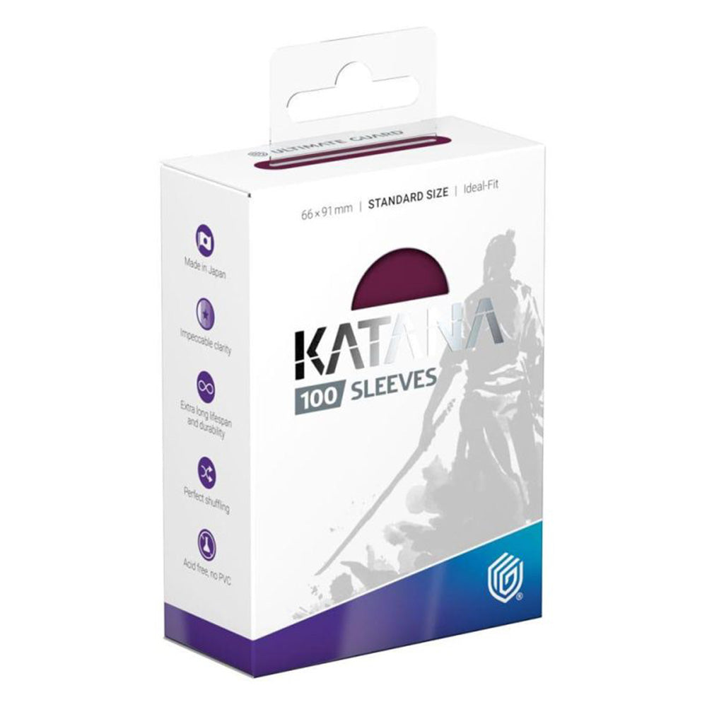 Ultimate Guard Katana Sleeves - Radiant Plum (100)