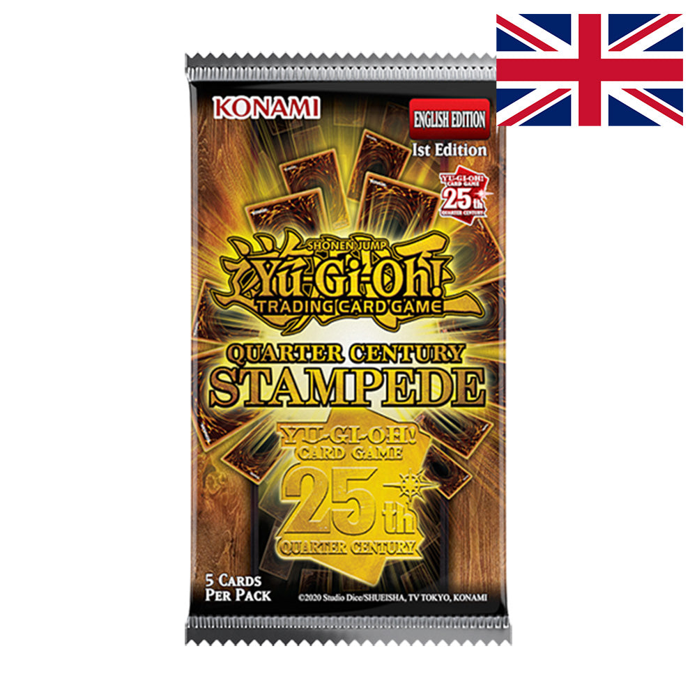 Yu-Gi-Oh! Quarter Century Stampede - Booster Pack (englisch)