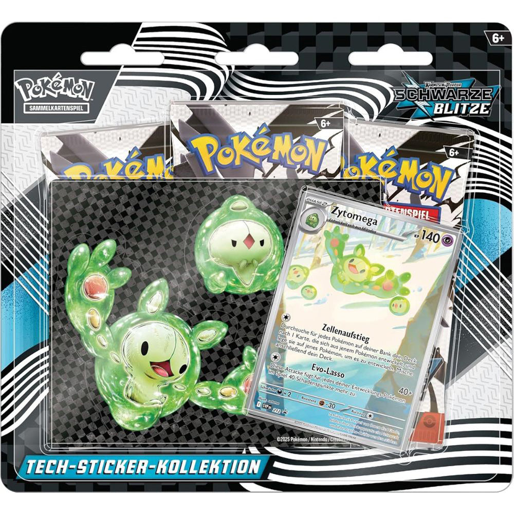 Pokemon Schwarze Blitze - Zytomega Tech-Sticker Kollektion (deutsch)
