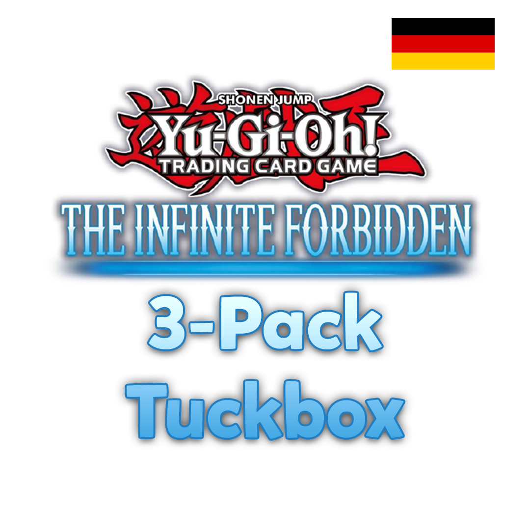 Yu-Gi-Oh! The Infinite Forbidden 3-Pack Tuckbox (deutsch)