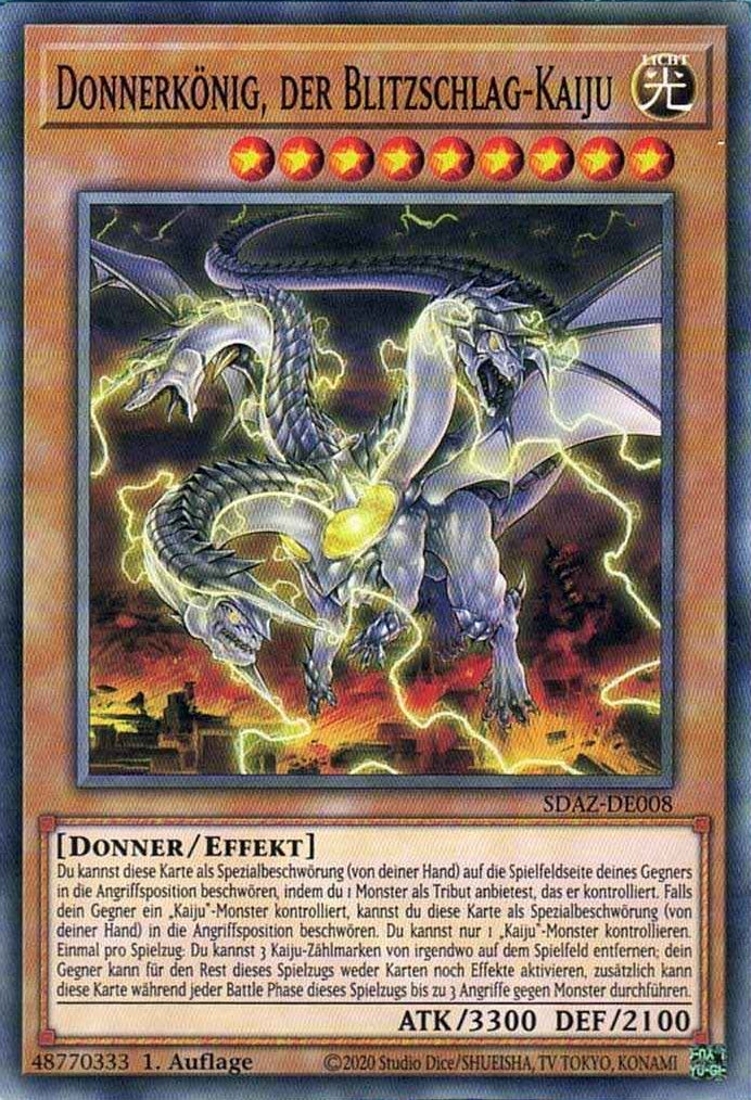 Donnerkönig, der Blitzschlag-Kaiju - Common
