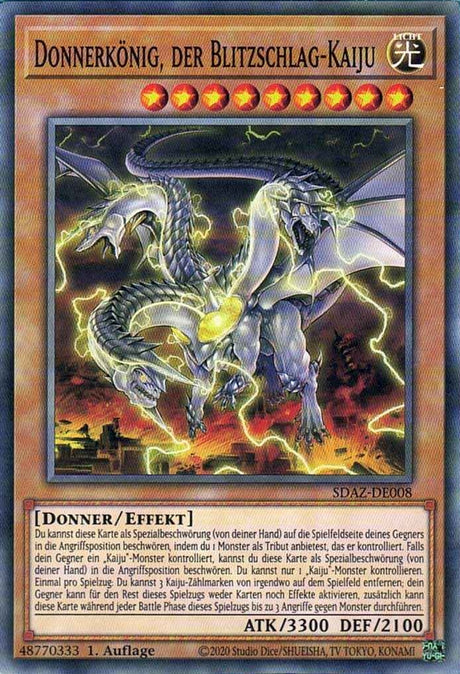 Donnerkönig, der Blitzschlag-Kaiju - Common