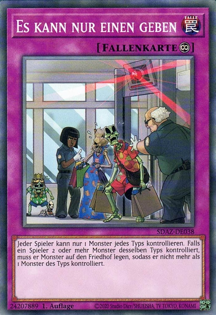 Es kann nur einen geben - Common