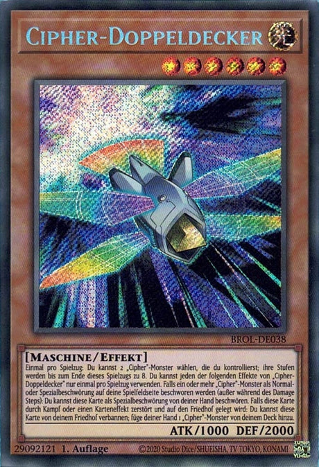 Cipher-Doppeldecker - Secret Rare - Divine Cards