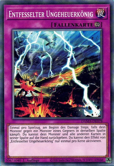 Entfesselter Ungeheuerkönig - Common - Divine Cards