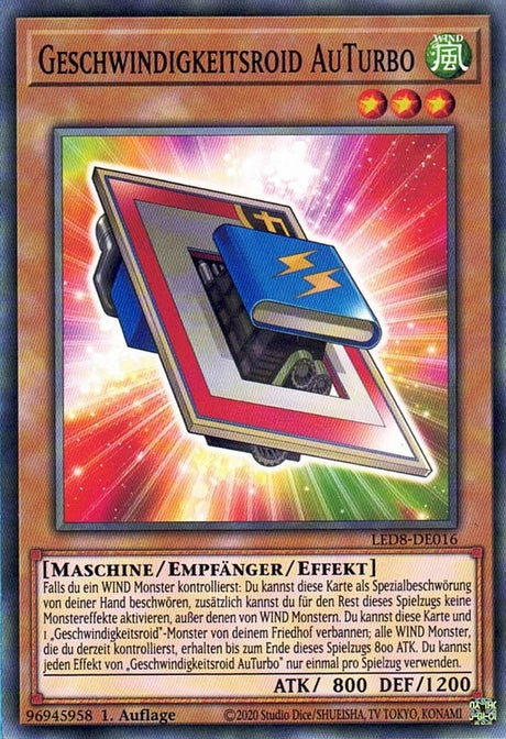 Geschwindigkeitsroid AuTurbo - Common - Divine Cards