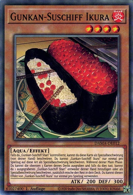 Gunkan-Suschiff Ikura - Common - Divine Cards