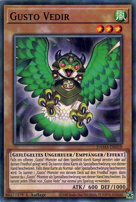 Gusto Vedir - Common - Divine Cards
