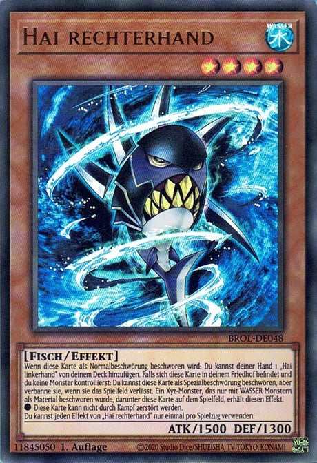 Hai rechterhand - Ultra Rare - Divine Cards